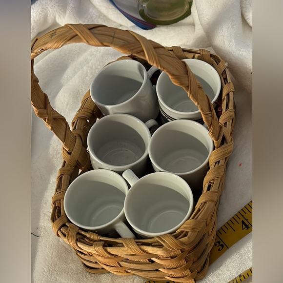 Set of 3 Schmidt Porcelain Brasil "Tia Maria" Espresso Demitasse Cups No Saucers - Picture 11 of 11